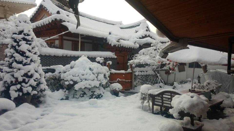 Hanok Madang Jeonju Ngoại thất bức ảnh