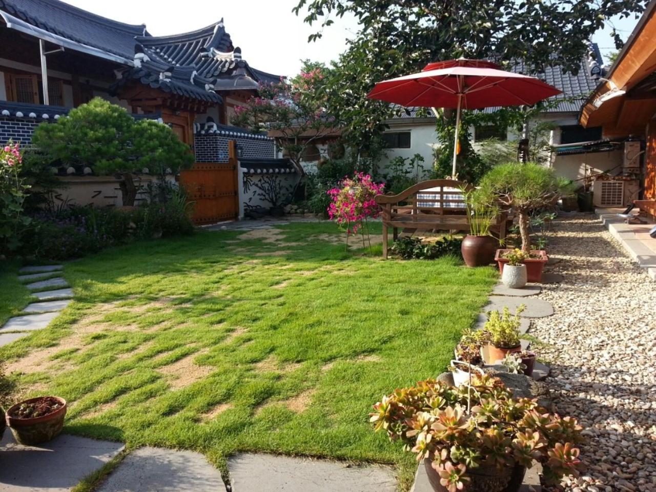 Hanok Madang Jeonju Ngoại thất bức ảnh