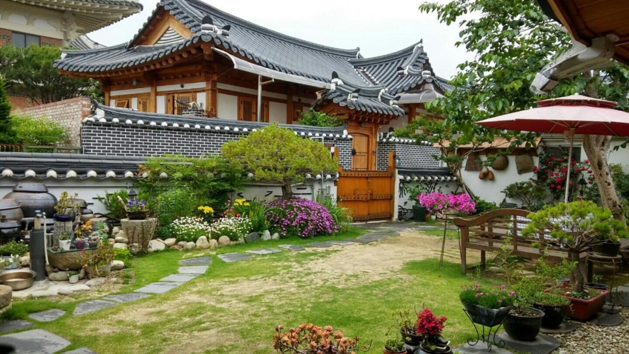 Hanok Madang Jeonju Ngoại thất bức ảnh